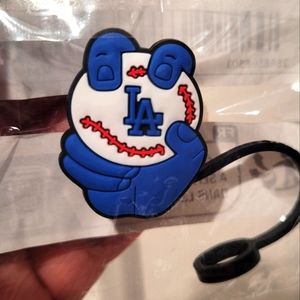 Los Angeles Dodgers Straw Cover For Stanleys